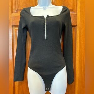 Abercrombie & Fitch Ribbed Bodysuit S